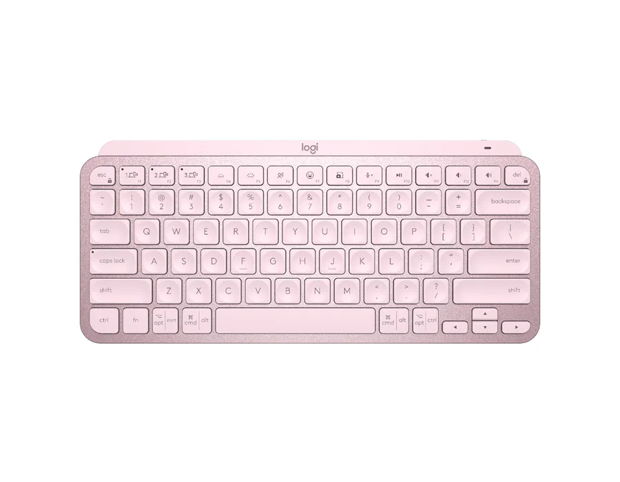 Logitech MX Keys Mini - Rose - English US (QWERTY)