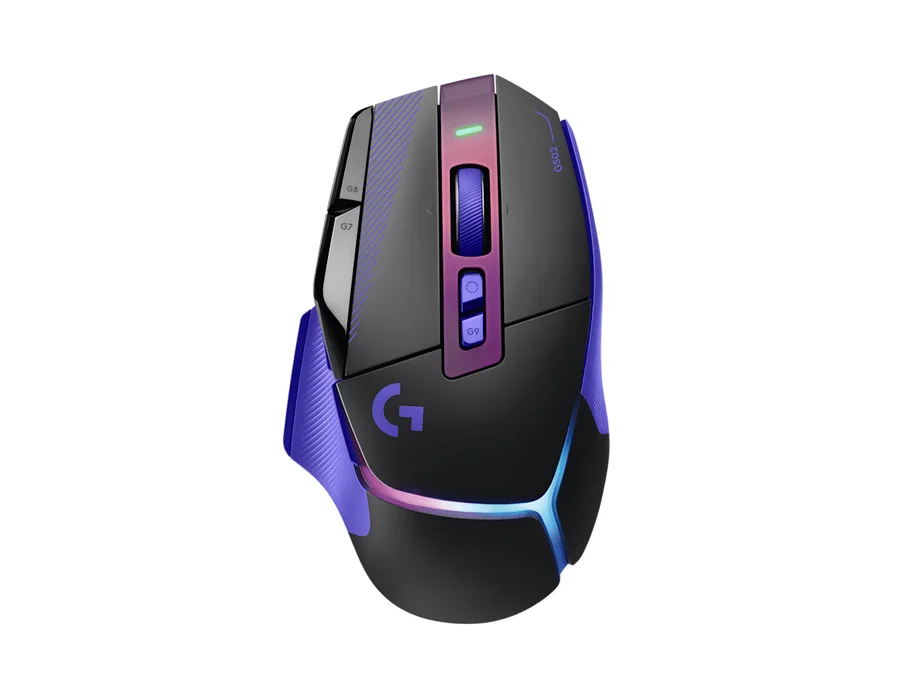 Logitech G G502 X PLUS - Black/Purple