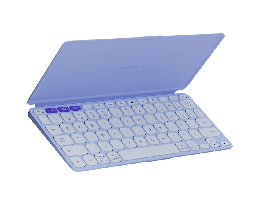 Logitech Keys-To-Go 2 - Lilac - English US (QWERTY)