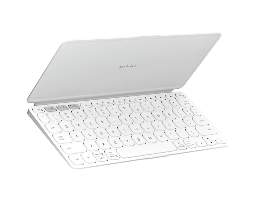Logitech Keys-To-Go 2 - Off-white - English US (QWERTY)