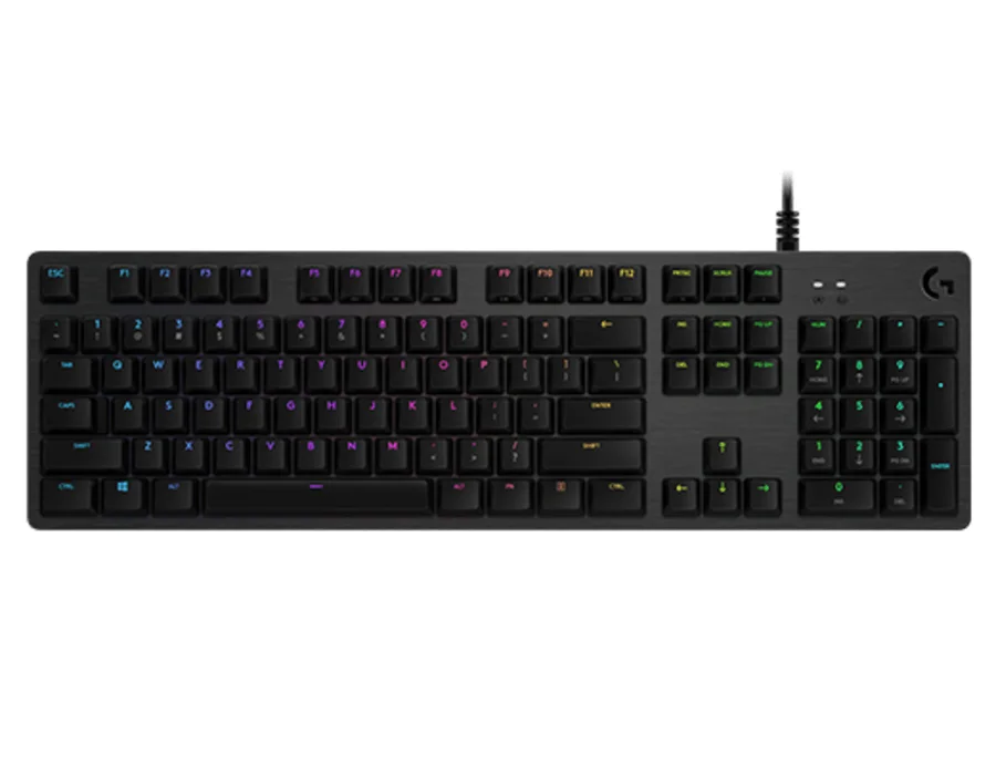 Logitech G G512 - Carbon - English US (QWERTY) – GX Blue Switch