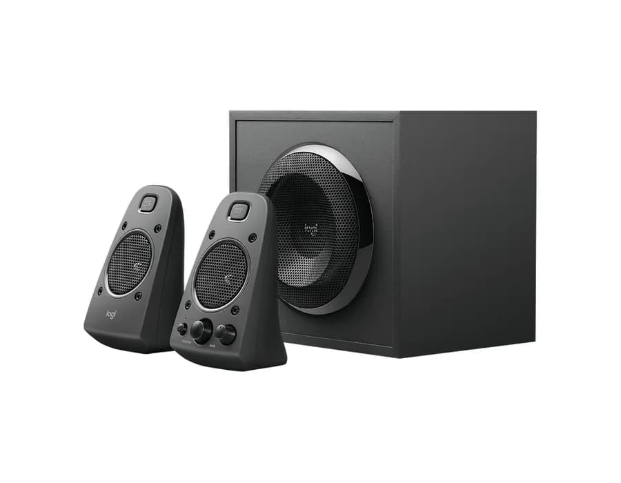 Logitech Z625 Speaker System with Subwoofer and Optical Input - Black