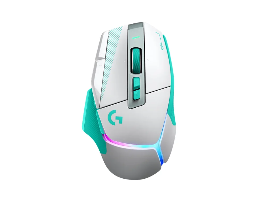 Logitech G G502 X PLUS - White/Mint