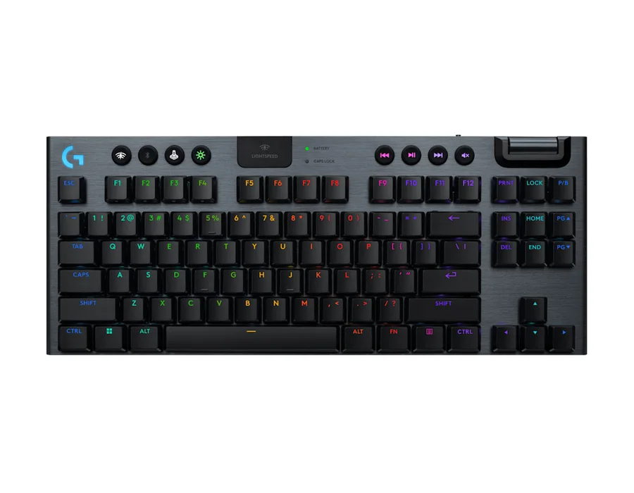 Logitech G G915 X LIGHTSPEED TKL - Black - English US (QWERTY) – Linear