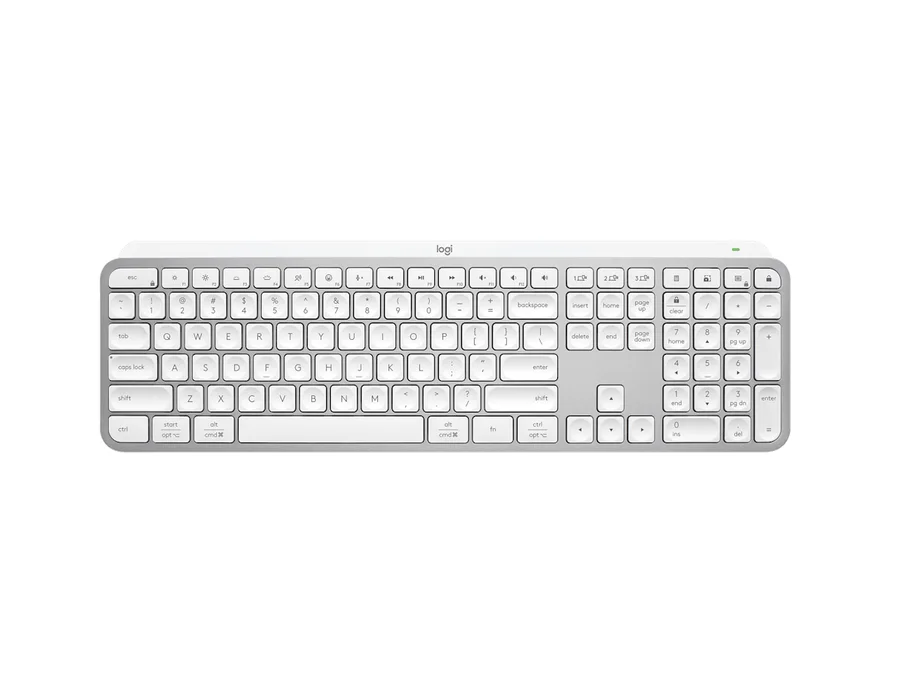 Logitech MX Keys S - Pale Gray - English US (QWERTY)