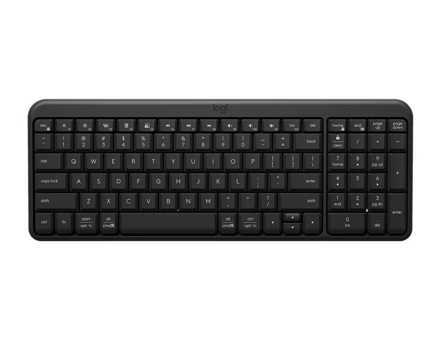 Logitech K250 Compact Bluetooth® Wireless Keyboard - Black - English US (QWERTY)