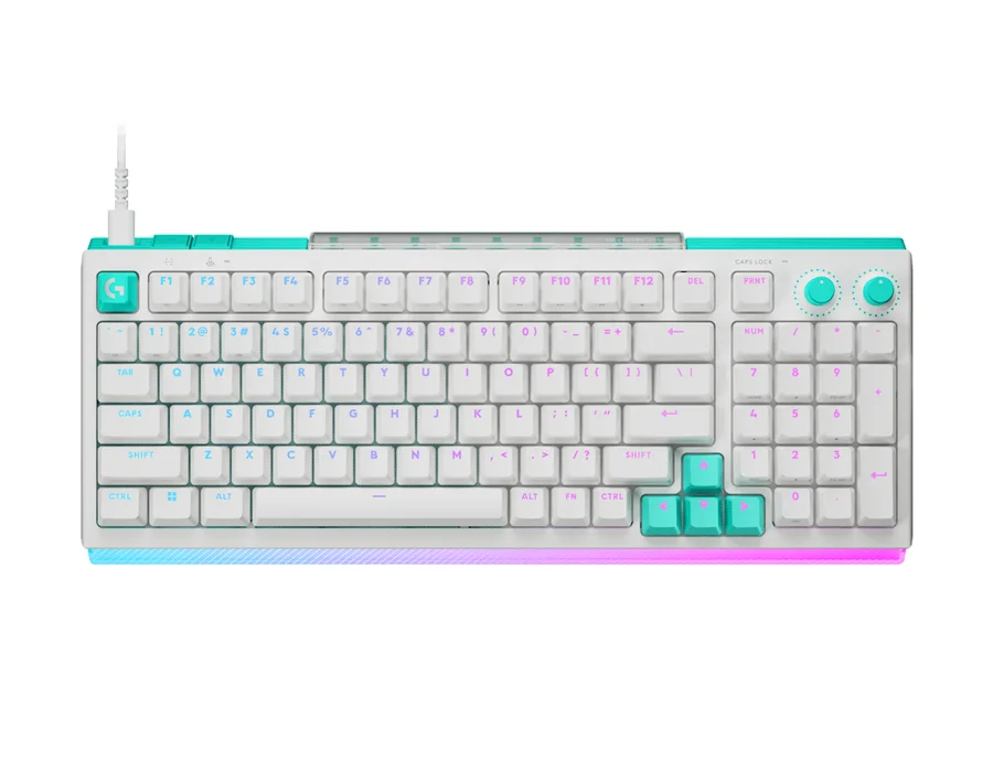 Logitech G G512 X 98 - White - English US (QWERTY) – Tactile