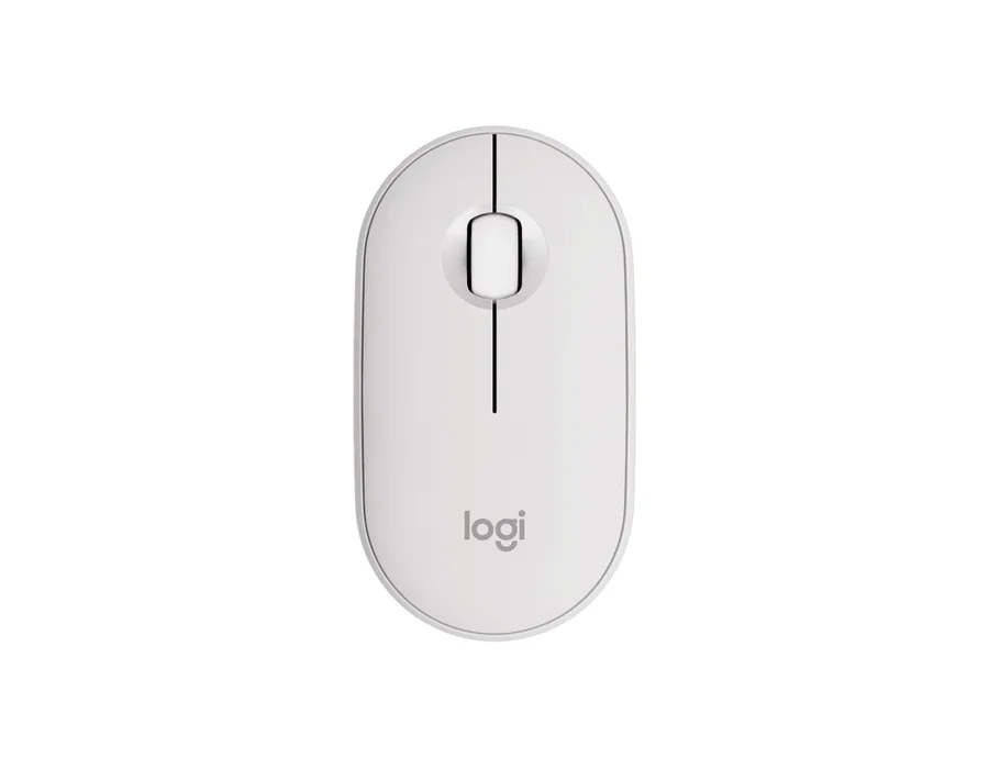 Logitech Pebble Mouse 2 M350s - Tonal White