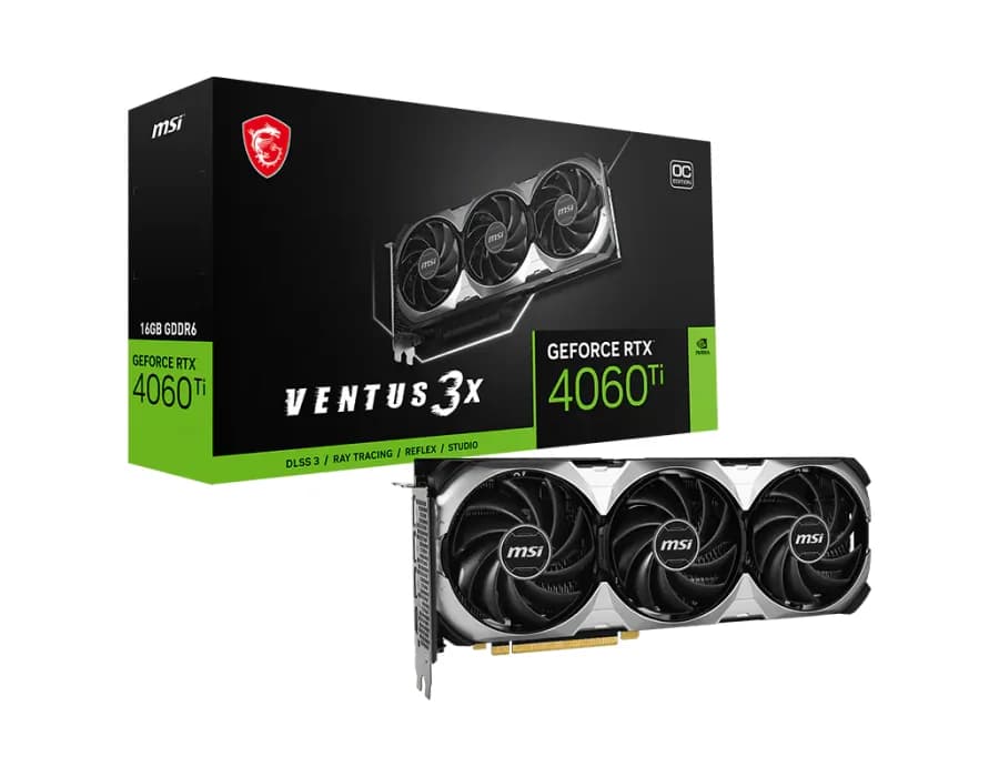 MSI GeForce RTX™ 4060 Ti VENTUS 3X 16G OC