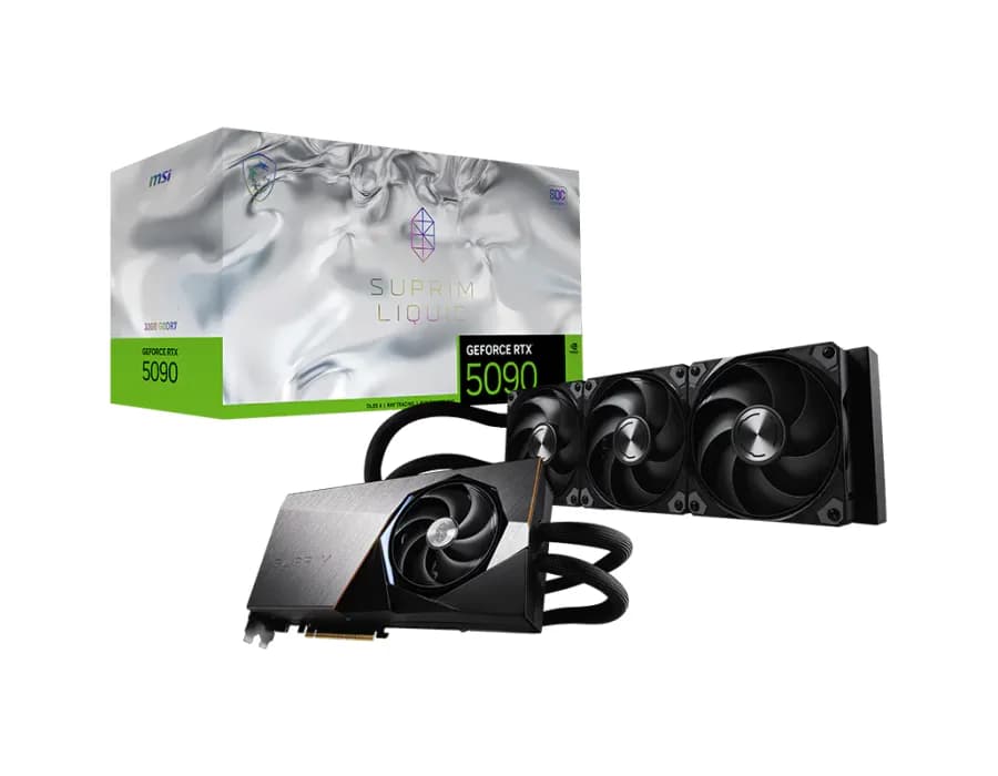 MSI GeForce RTX™ 5090 32G SUPRIM LIQUID SOC
