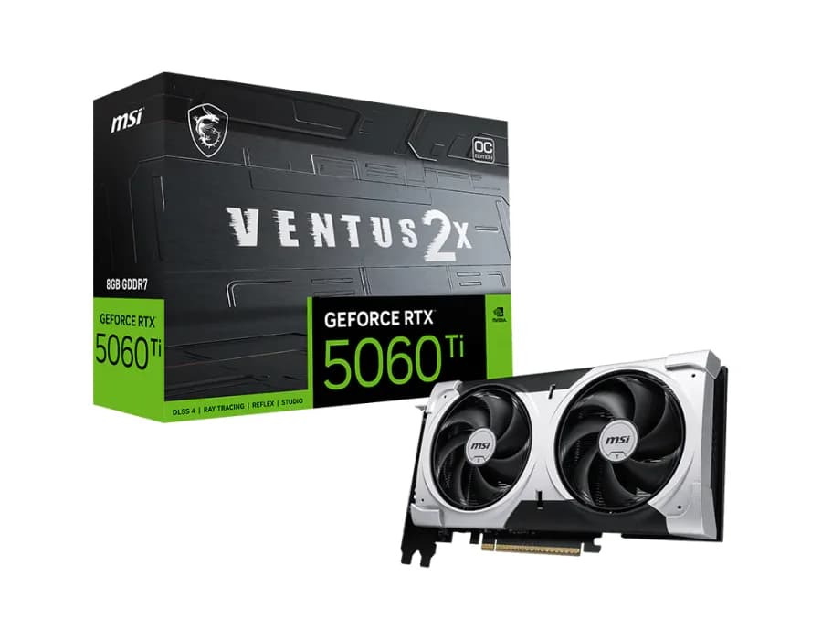 MSI GeForce RTX™ 5060 Ti 8G VENTUS 2X OC PLUS