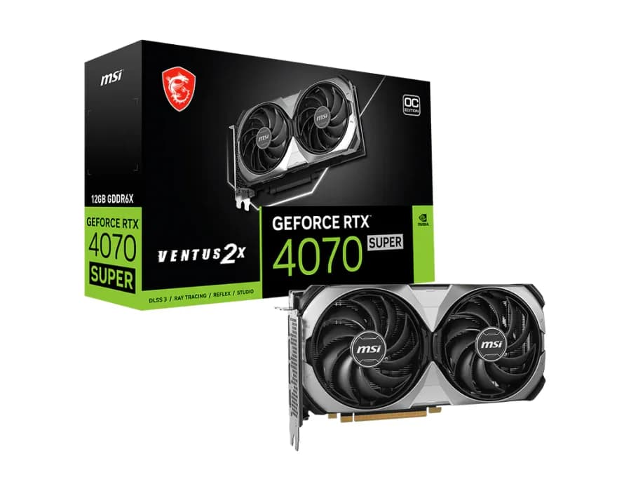 MSI GeForce RTX™ 4070 SUPER 12G VENTUS 2X OC