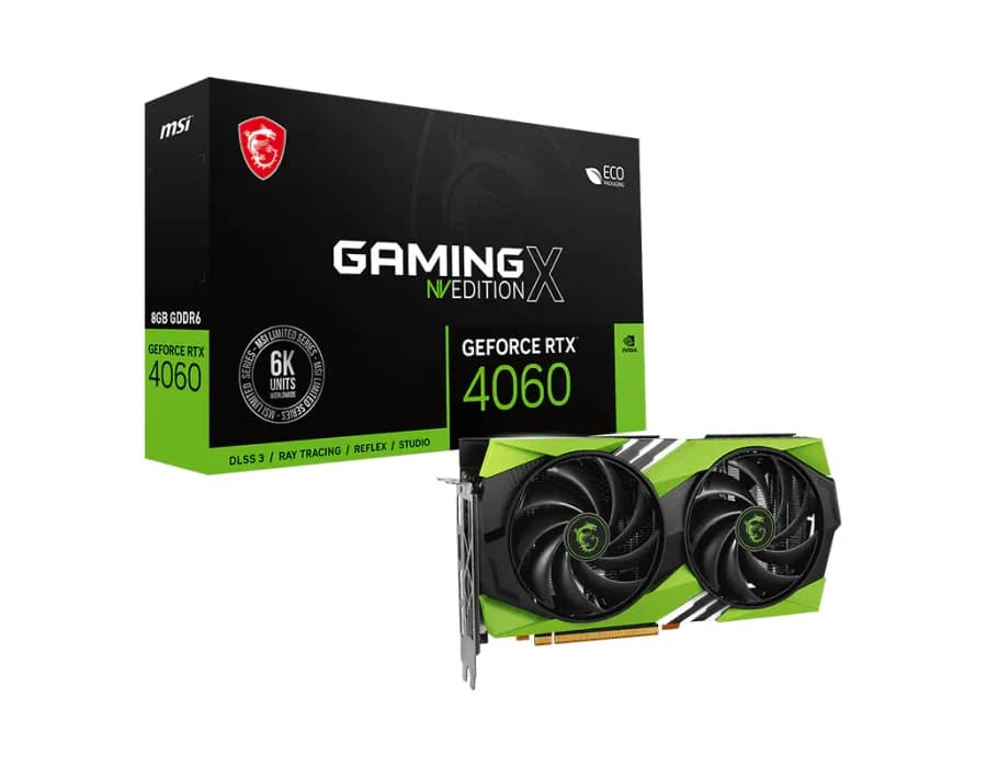 MSI GeForce RTX™ 4060 GAMING X NV EDITION 8G