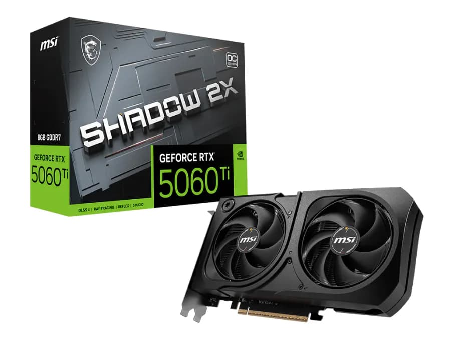 MSI GeForce RTX™ 5060 Ti 8G SHADOW 2X OC PLUS