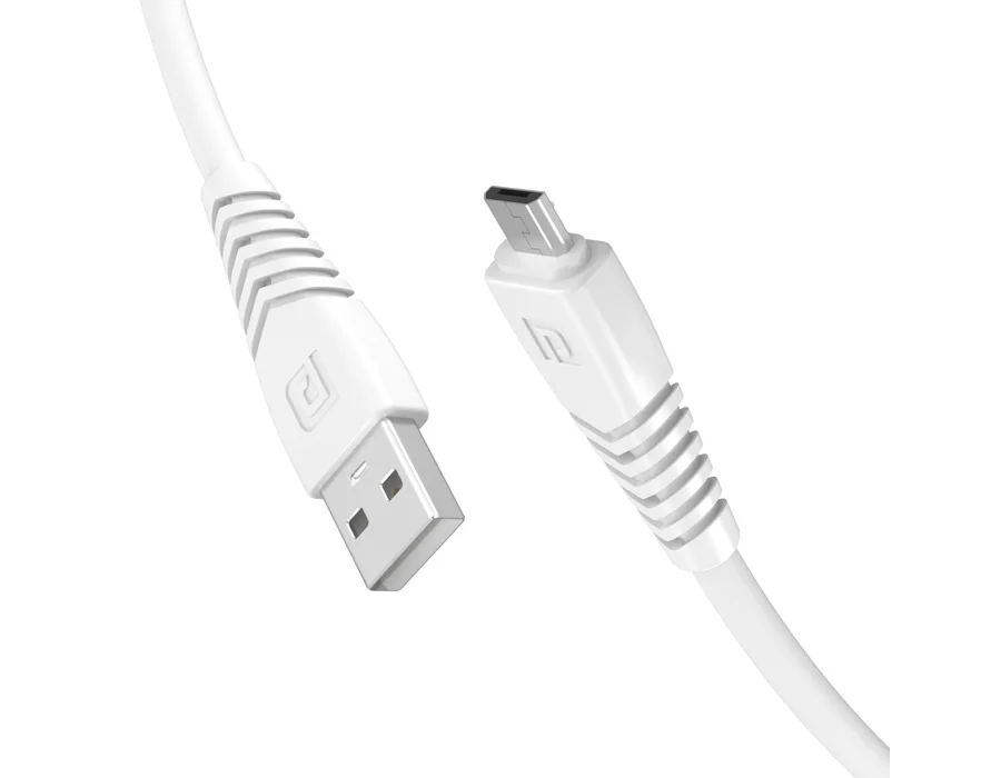 Portronics Konnect Core II- Micro — White