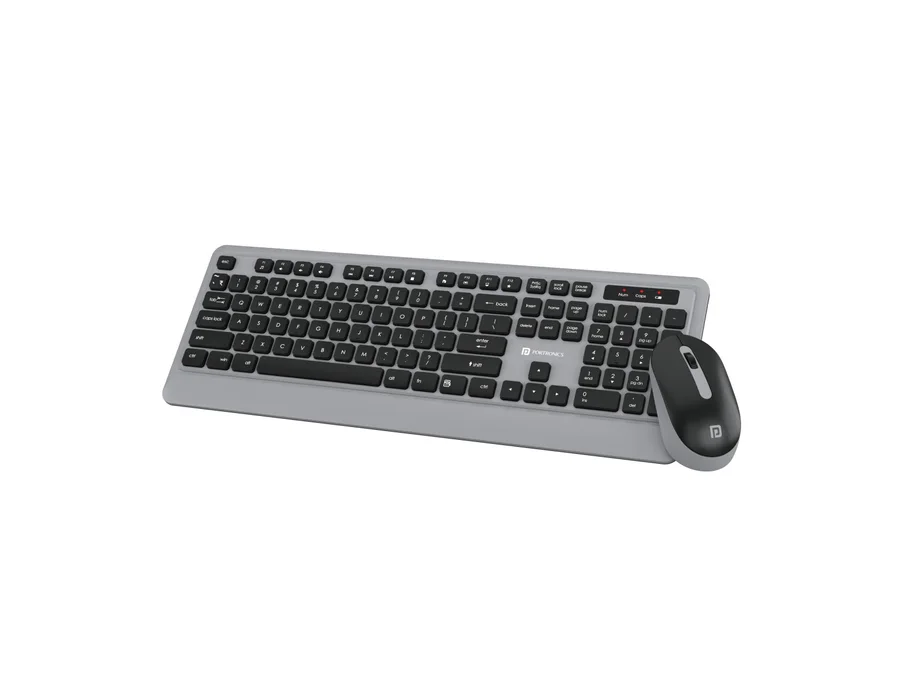 Portronics Key5 Combo — Grey