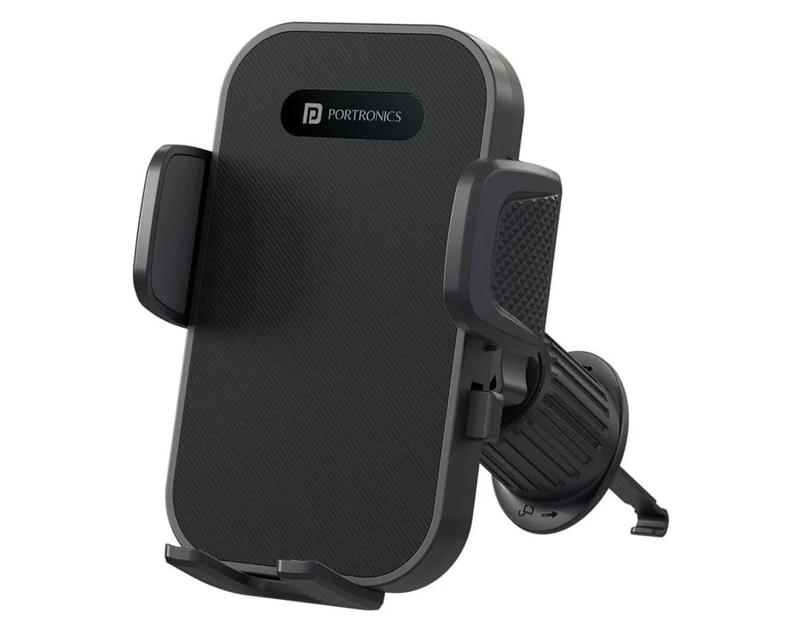 Portronics Clamp Y — Black