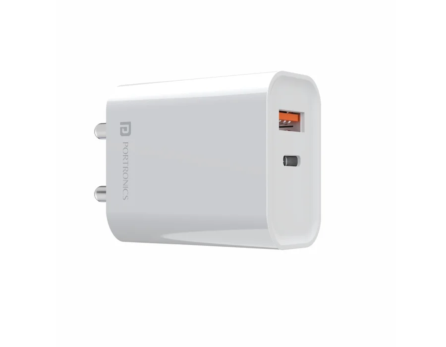 Portronics Adapto 45 — White