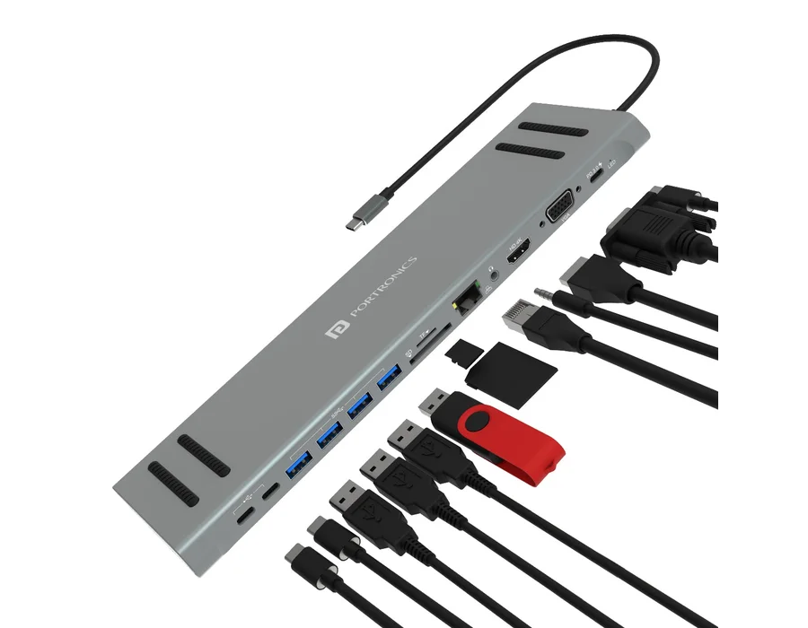 Portronics Mport 13C — Grey