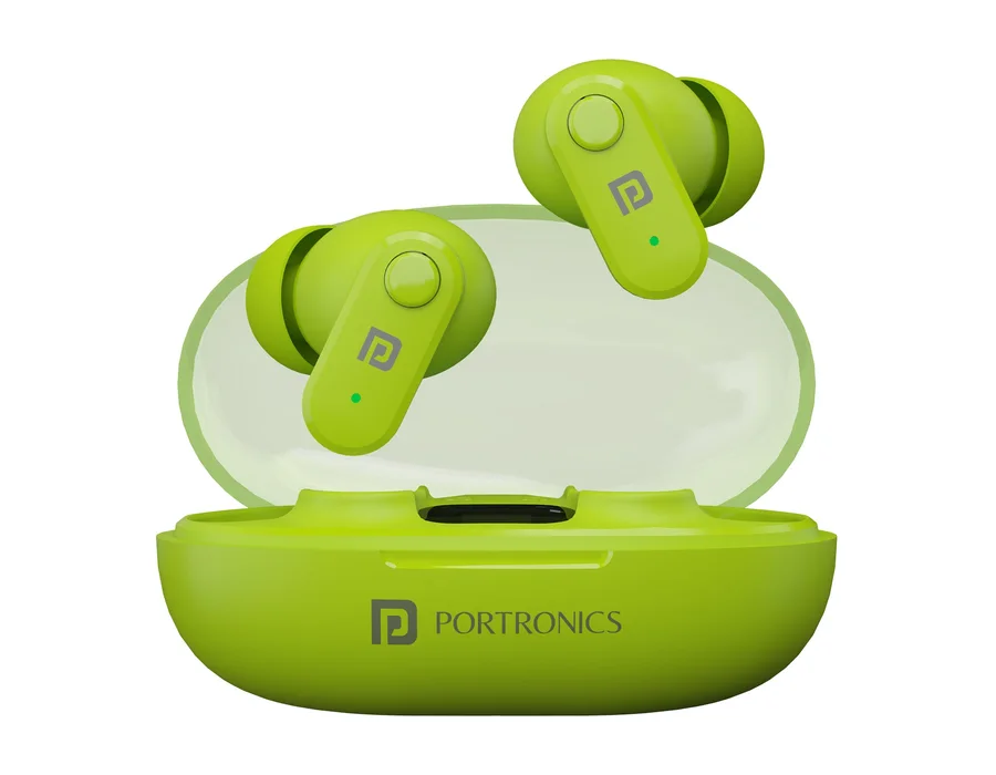 Portronics Harmonics Twins S16 — Green