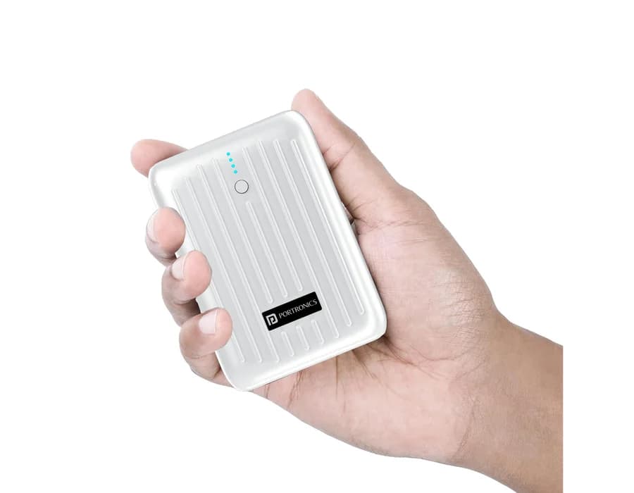 Portronics Zapcell 10K — White