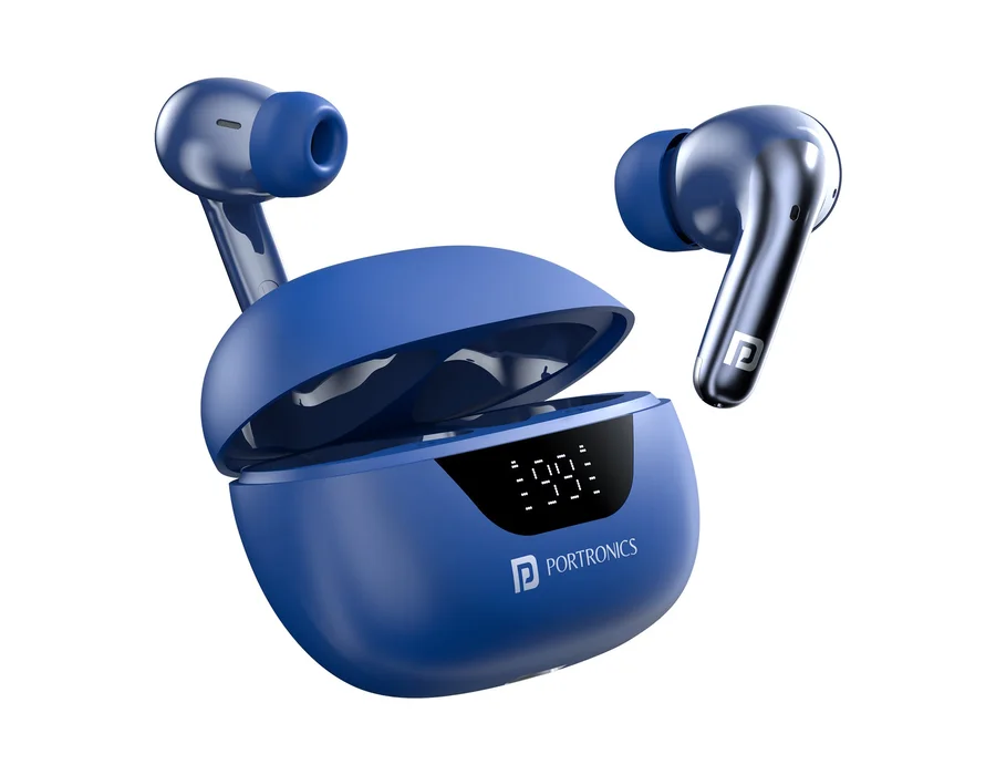 Portronics Harmonics Twins 28 — Blue