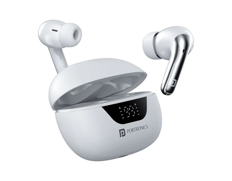 Portronics Harmonics Twins 28 — White
