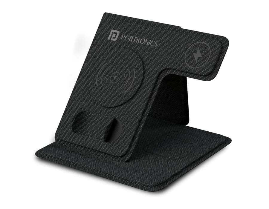 Portronics Freedom Fold 3 — Black