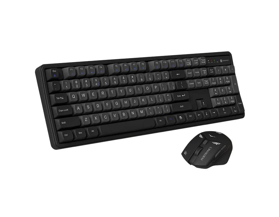 Portronics Key9 Combo — Grey