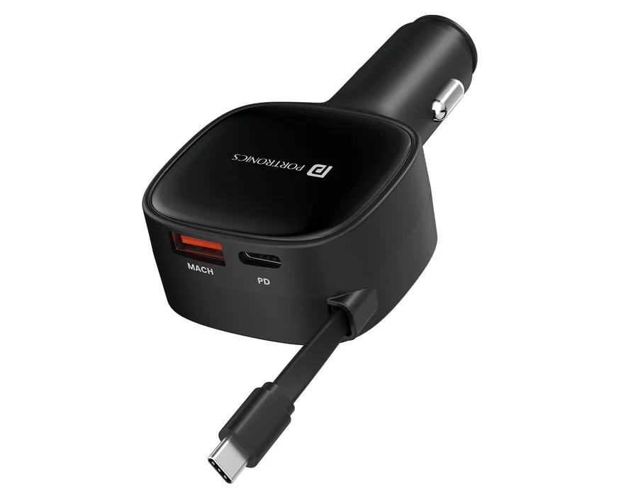 Portronics Car Power Retracto