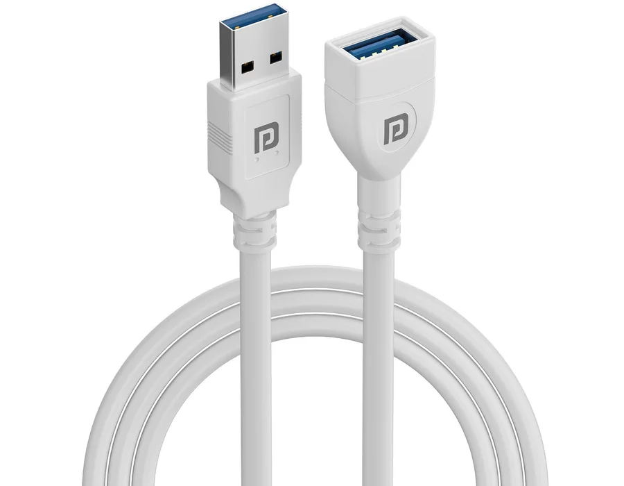 Portronics Uniconnect - USB Male To USB Female 3A 3M Cable