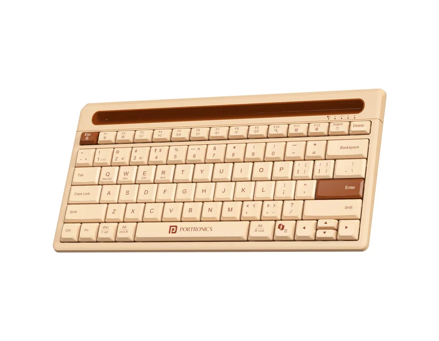 Portronics Bubble Dock 2.0 — Beige