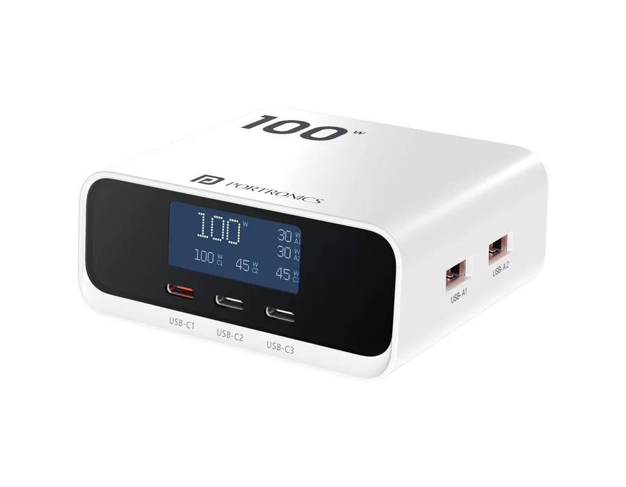 Portronics Adapto 100D