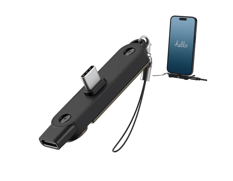Portronics Dockpin — Black