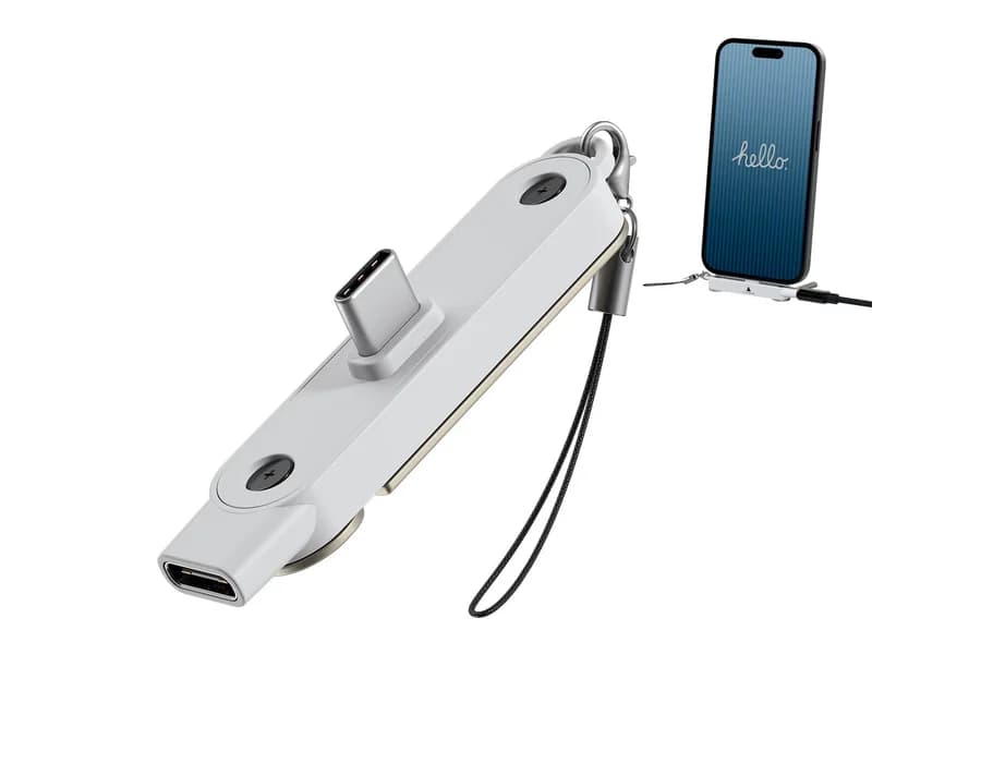 Portronics Dockpin — White