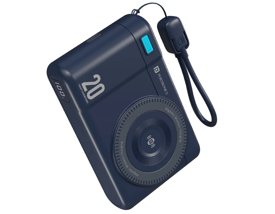 Portronics Power Shutter Air 20K — Blue