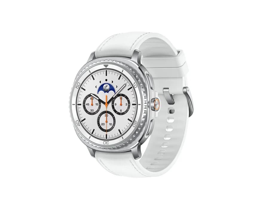 Samsung Galaxy Watch8 Classic (LTE, 4.6 cm) – White – SM-L505FZWAINS