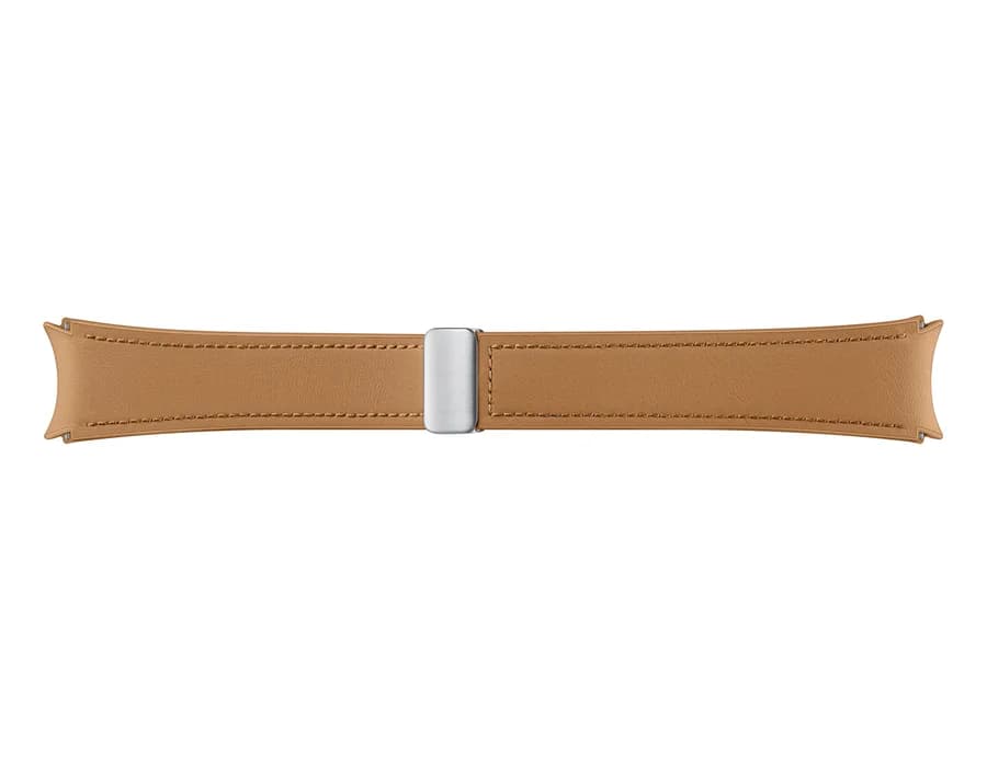 Samsung Galaxy Watch6 D-Buckle Hybrid Eco-Leather Band (M/L) – Camel – ET-SHR94LDEGIN