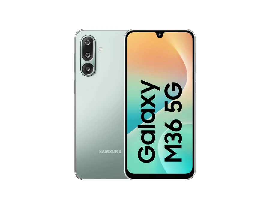 Samsung Galaxy M36 5G (8 GB RAM, 128 GB) – Serene Green