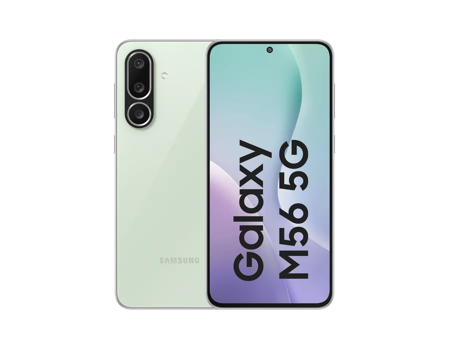 Samsung Galaxy M56 5G (8 GB RAM, 128 GB) – Light Green