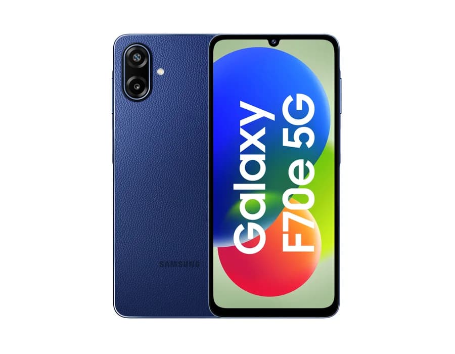 Samsung Galaxy F70e 5G (6 GB RAM, 128 GB) – Spotlight Blue