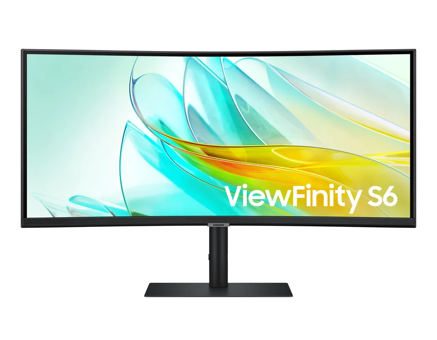 Samsung 86.4 cm (34) 2K Ultra WQHD ViewFinity S6 Monitor with 100 Hz refresh rate – Black – LS34C650UAWXXL