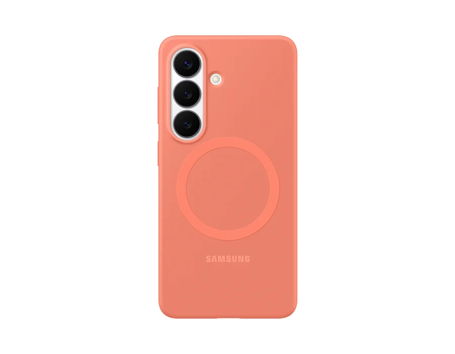Samsung Galaxy S26 Silicone Magnet Case – Coralred – EF-ES942COEGIN
