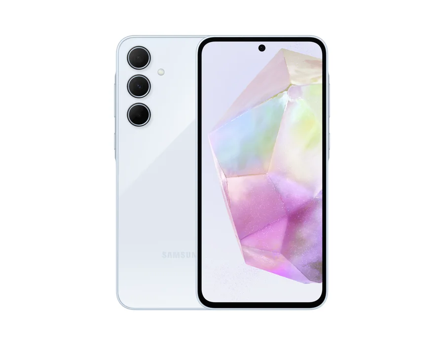Samsung Galaxy A35 5G (8 GB RAM, 128 GB) – Awesome Iceblue