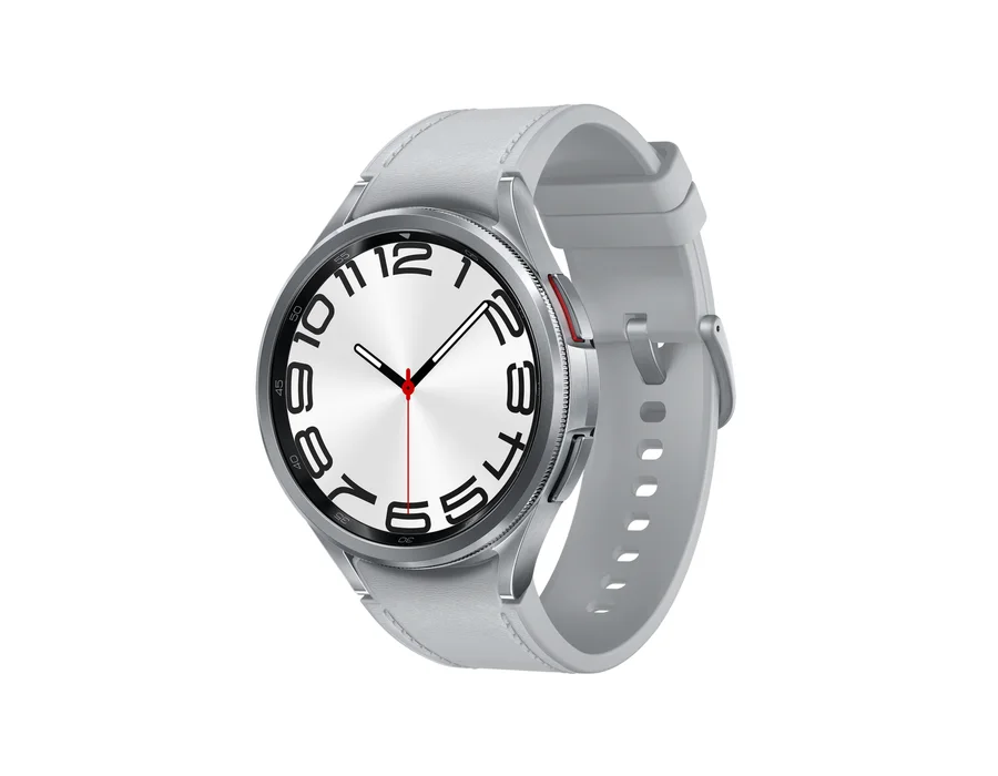 Samsung Galaxy Watch6 Classic (Bluetooth, 4.7 cm) – Silver – SM-R960NZSAINS