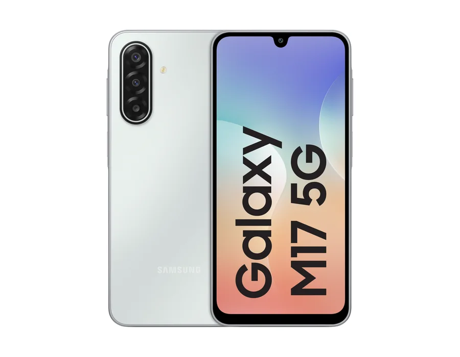 Samsung Galaxy M17 5G (6 GB RAM, 128 GB) – Moonlight Silver