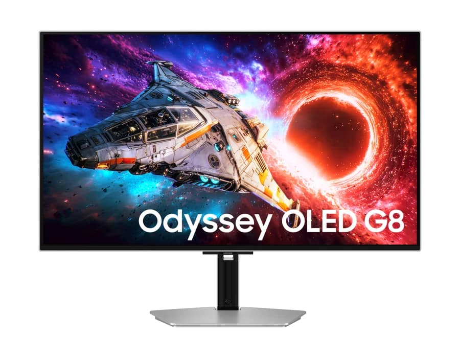 Samsung 80 cm (32) Odyssey OLED G8 G80SH 4K 240Hz Gaming Monitor – Silver – LS32HG800SWXXL