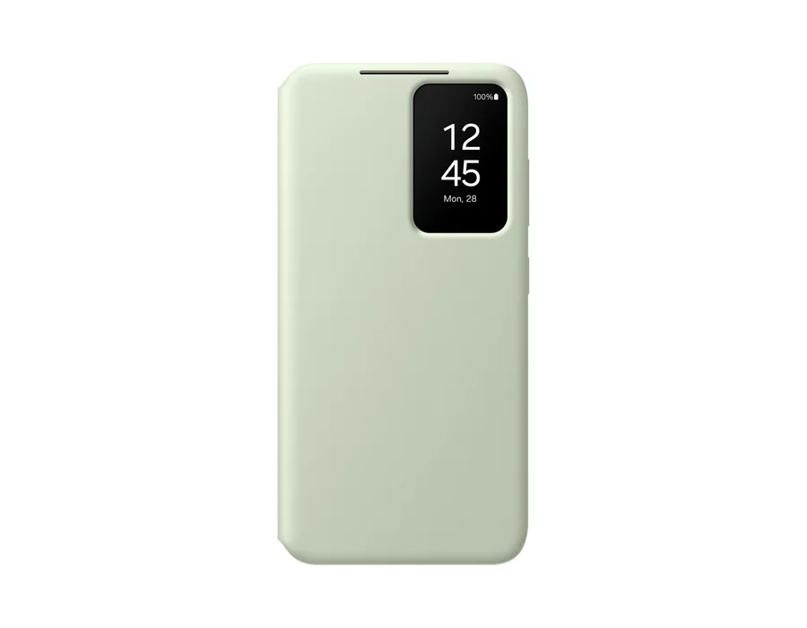Samsung Galaxy S24 Smart View Wallet Case – Light Green – EF-ZS921CGEGIN