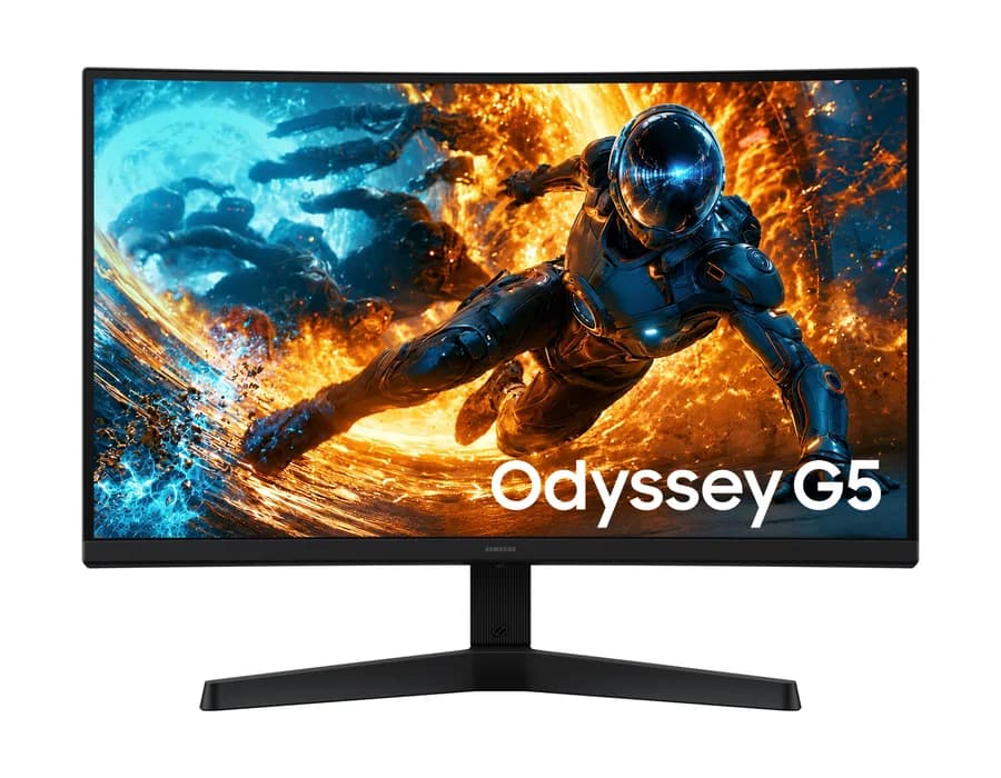 Samsung 68.5 cm (27) Odyssey G5 G55H QHD 180Hz Gaming Monitor – Black – LS27HG552EWXXL