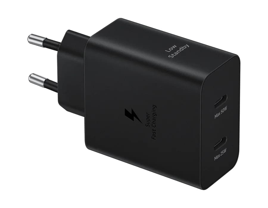Samsung 50W Power Adapter Duo – Black – EP-T5020XBEGIN